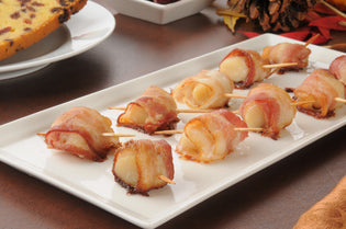  Grilled Bacon Wrapped Scallops
