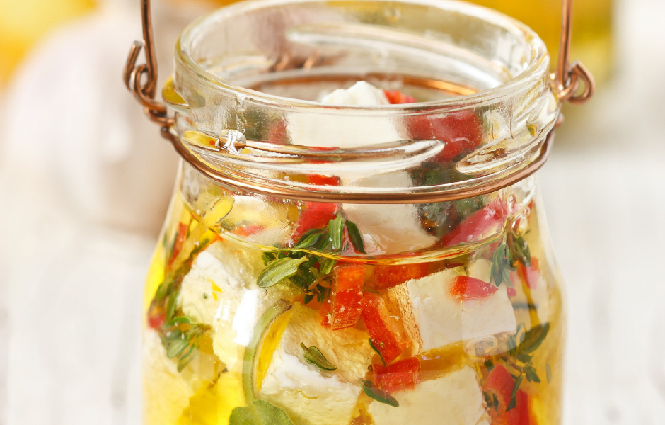 Rosemary & Olive Oil Marinated Mozzarella
