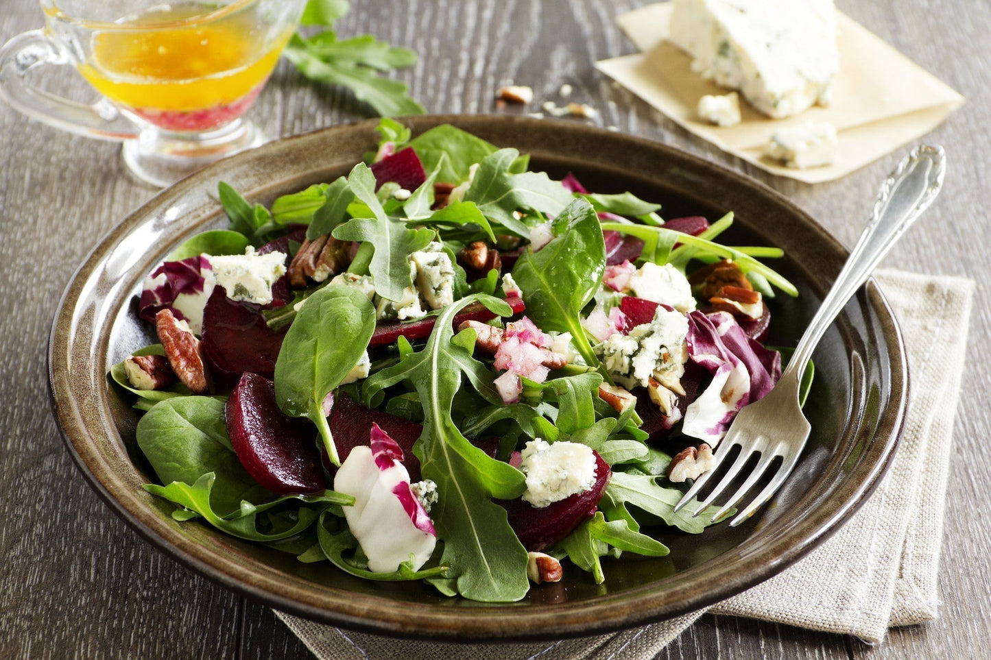 Roasted Beet & Arugula Salad with Cranberry Pear Magic
