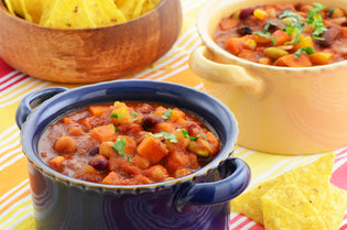  Sweet Potato-Black Bean Chipotle Chili
