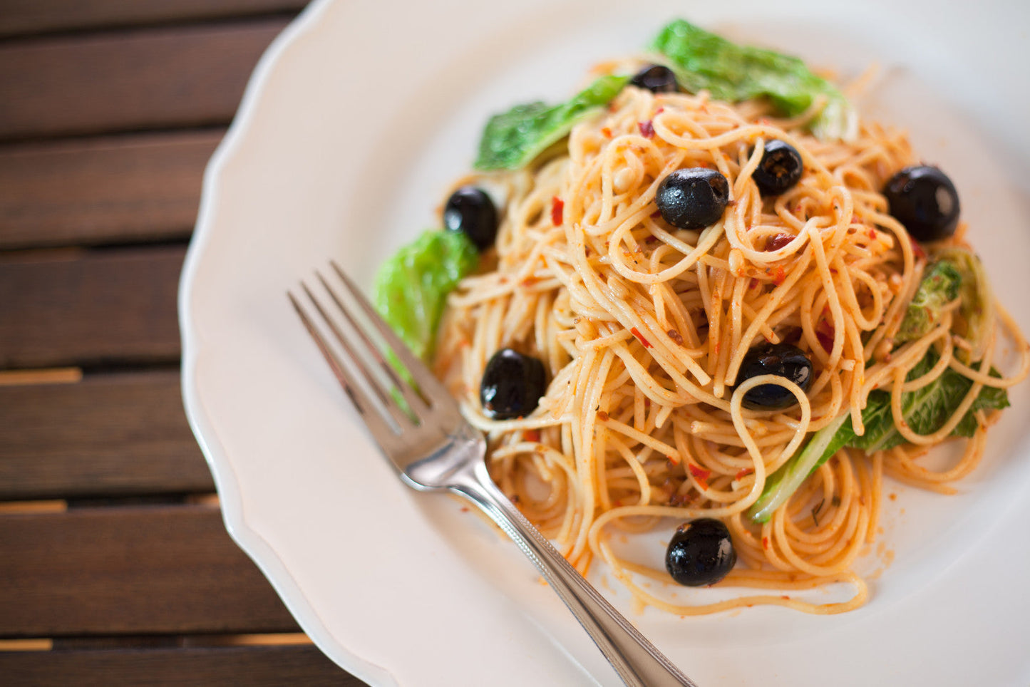 Cherry Tomato and Basil Spaghetti