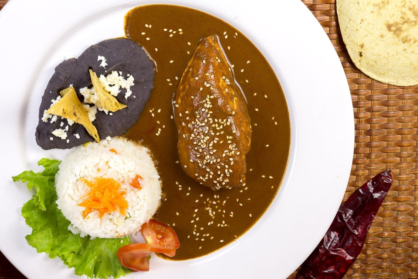 Chocolate Balsamic Chicken Mole
