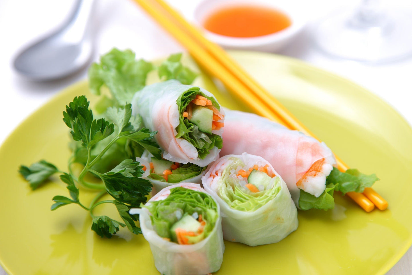 Fresh Shrimp Salad Rolls