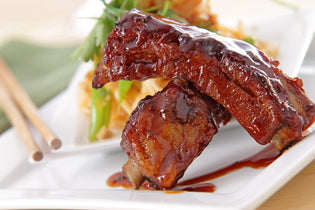  Sesame Honey Ginger Glazed Ribs