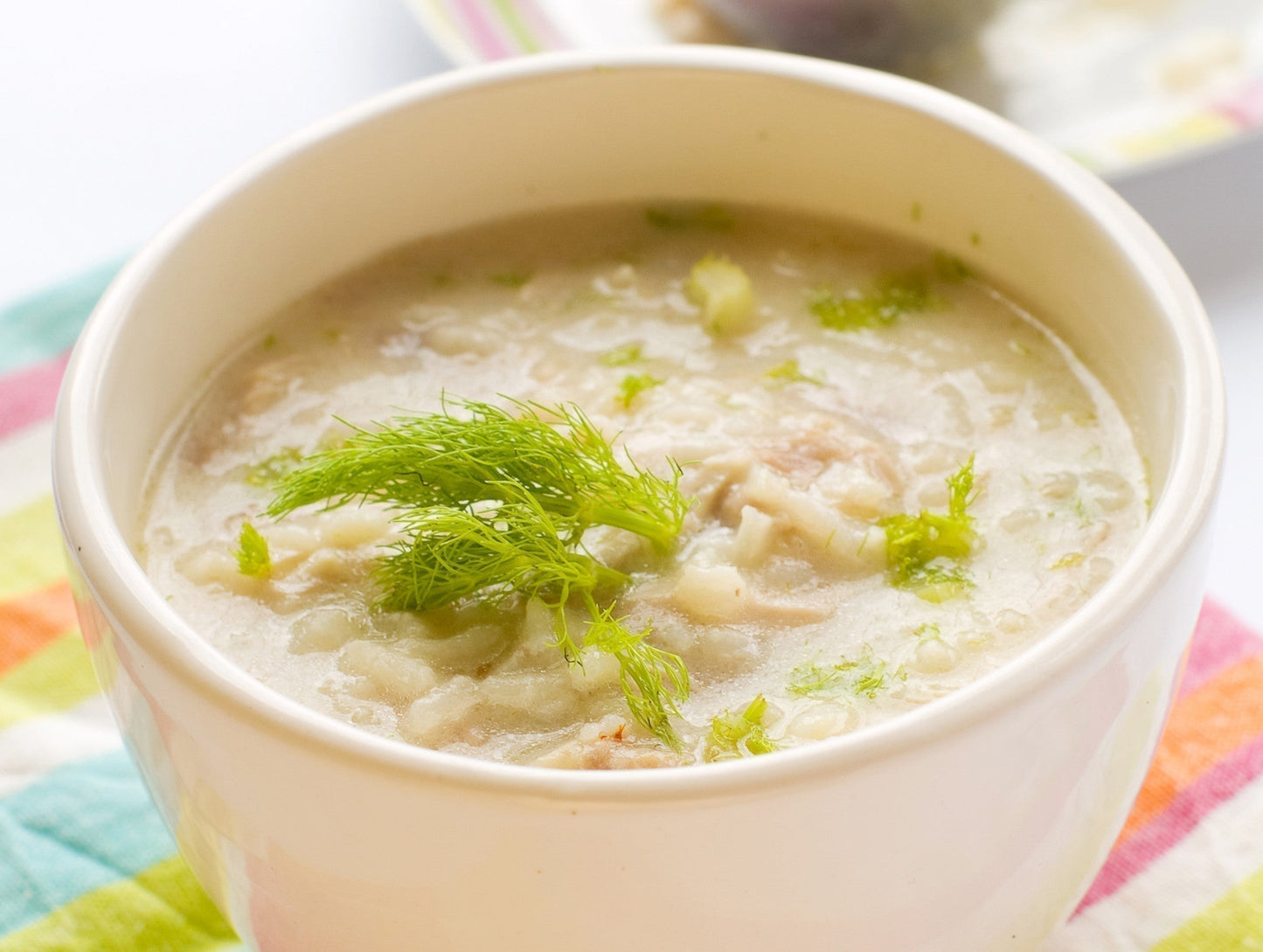 Greek Lemon Chicken Rice Soup