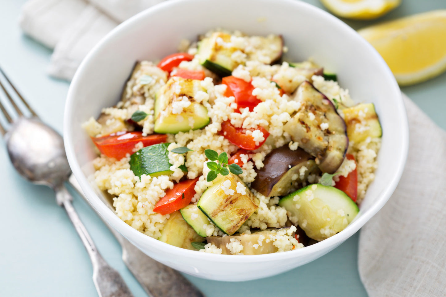 Grilled Vegetable Couscous Salad