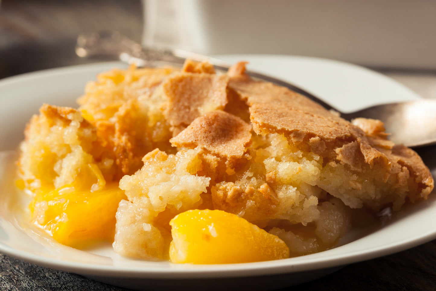 Just Peachy Balsamic Peach Cobbler Recipe