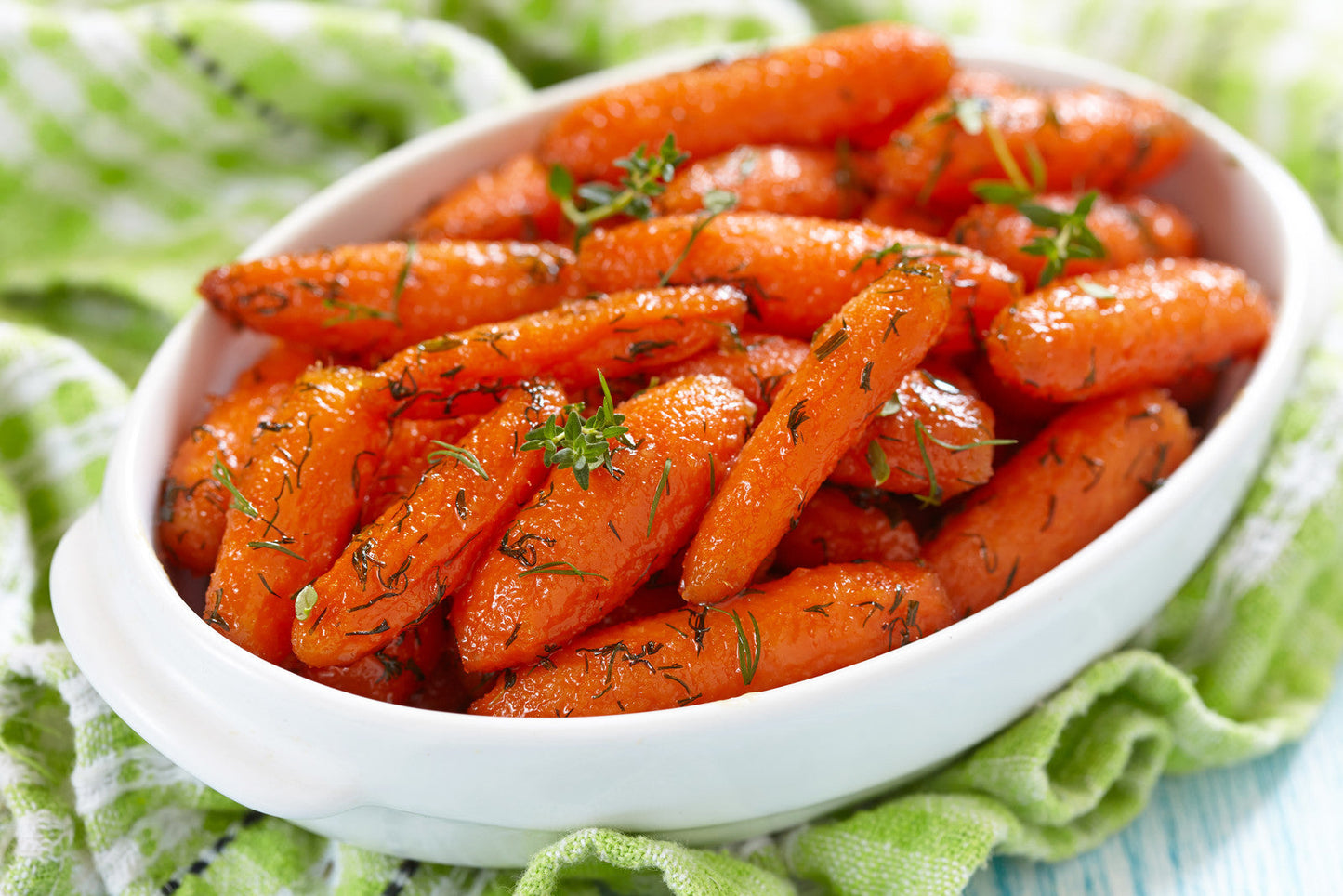 Bourbon Maple Butter Carrots
