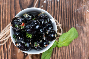  Marinated Black Olives