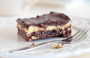  Coconut-Cherry Nanaimo Bars