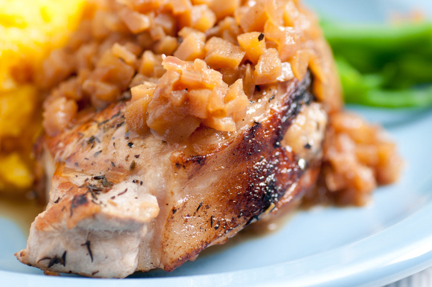 Pork Chops with Maple Apple Jus