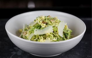  Della Terra Shaved Brussels Sprouts Warm Salad