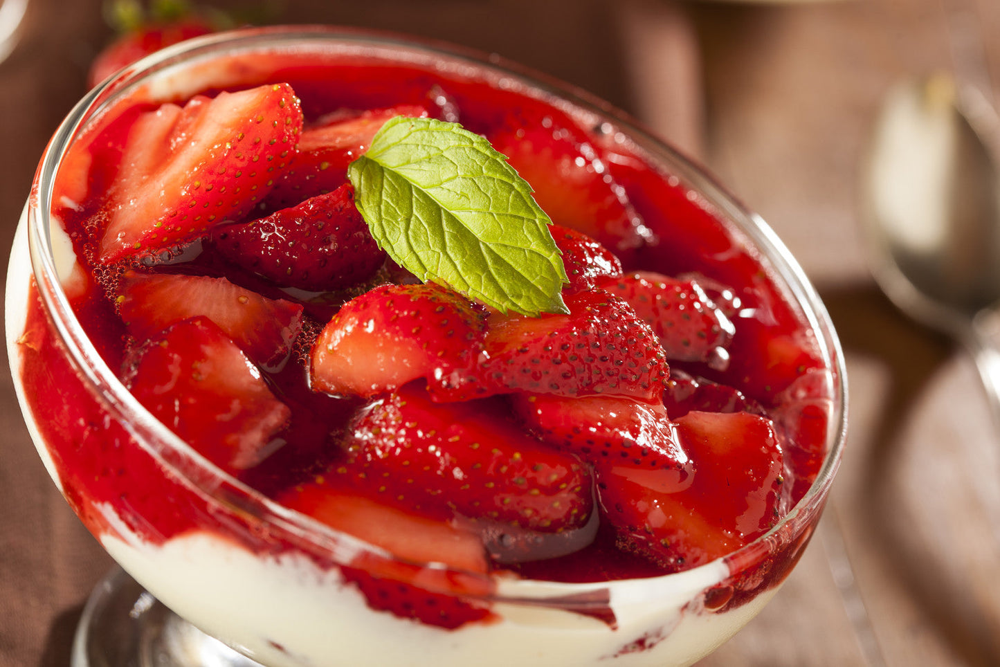 Strawberry Gelato Parfait