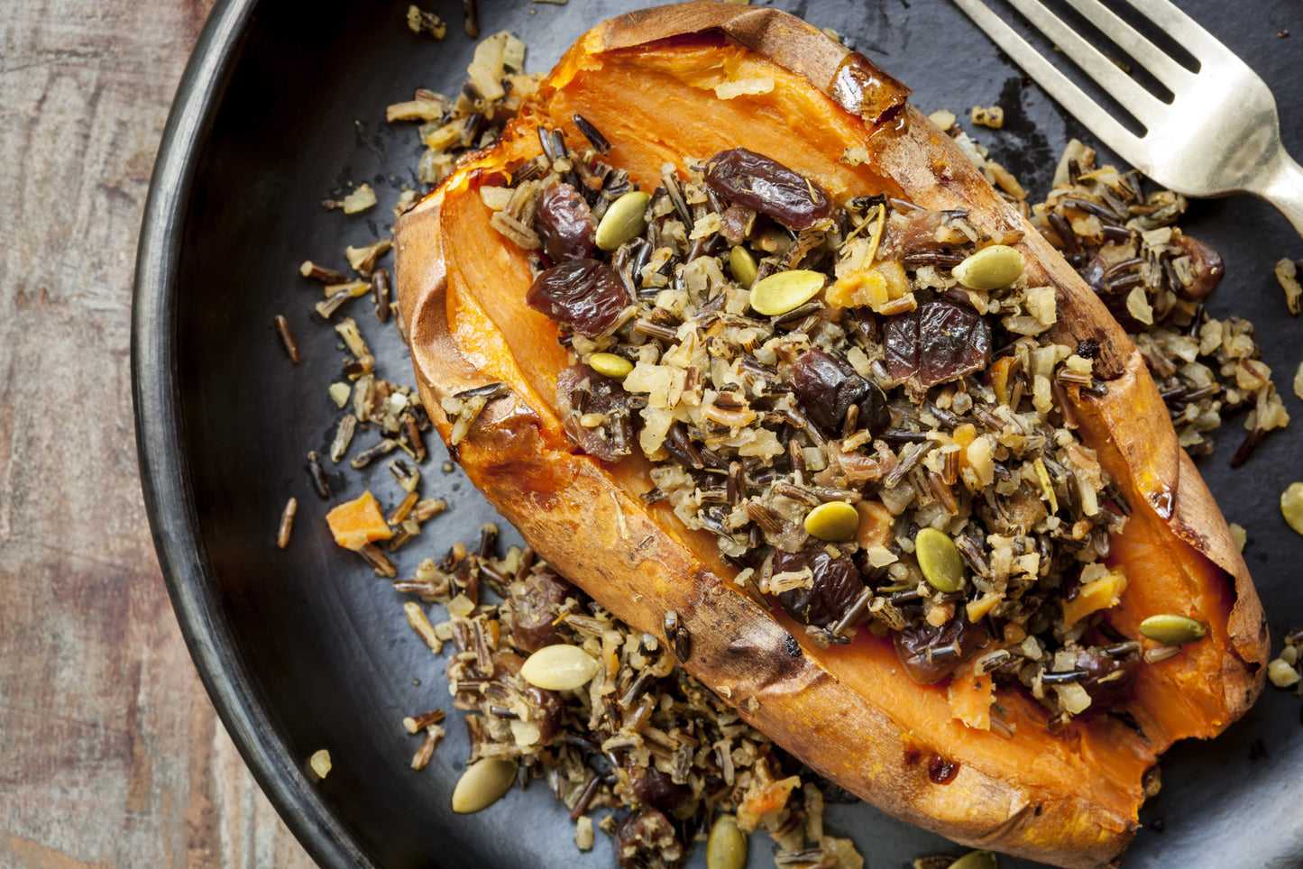 Wild Rice with Pepitas