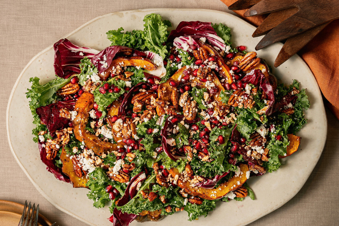 Pomegranate winter salad