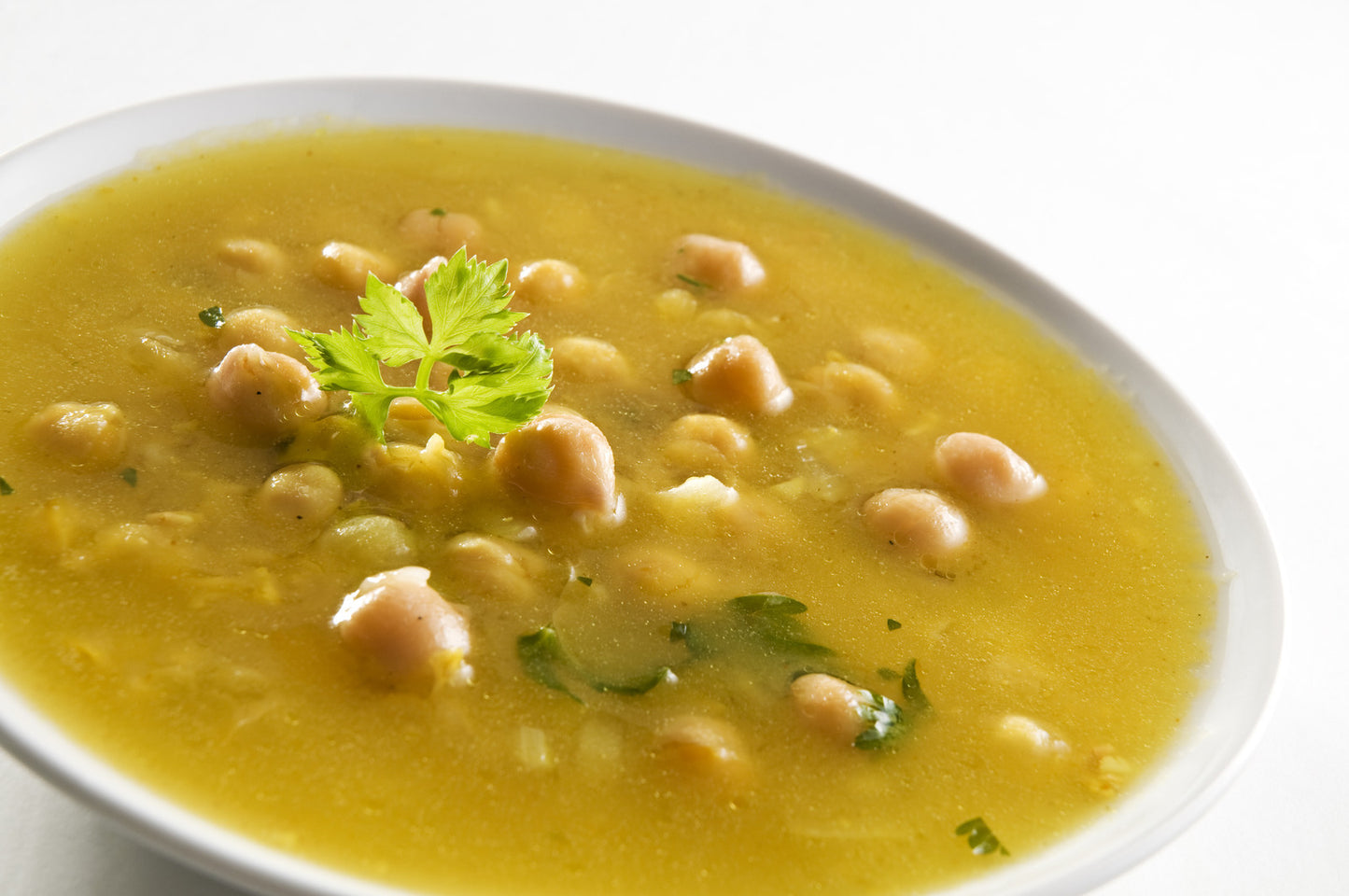 Sesame Chickpea Soup