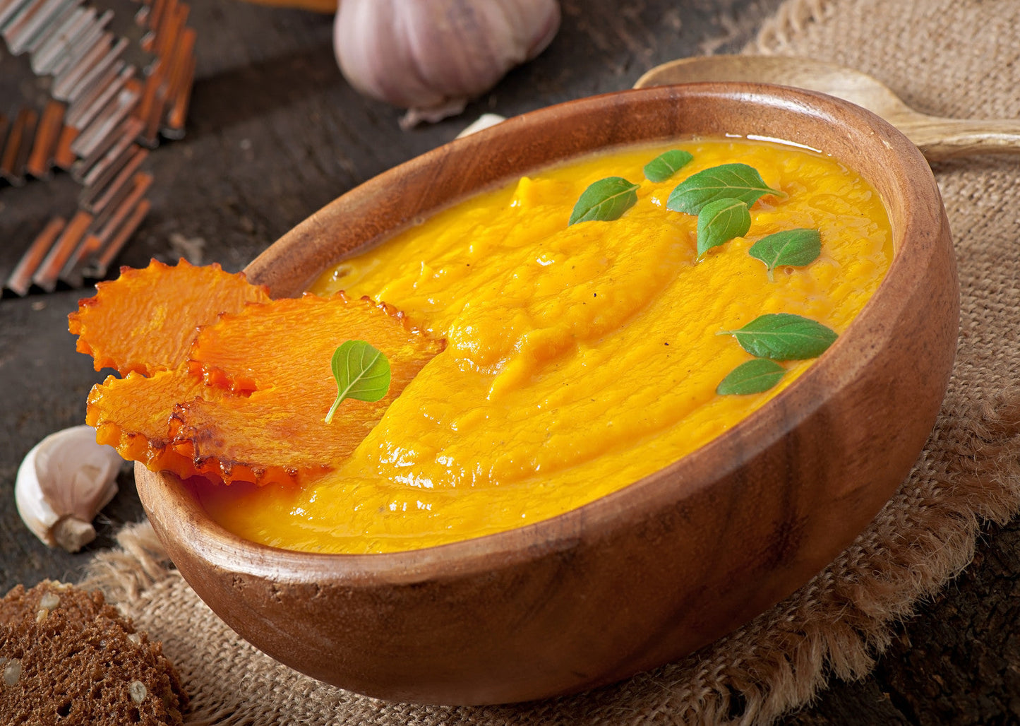Spicy Cream of Pumpkin Soup