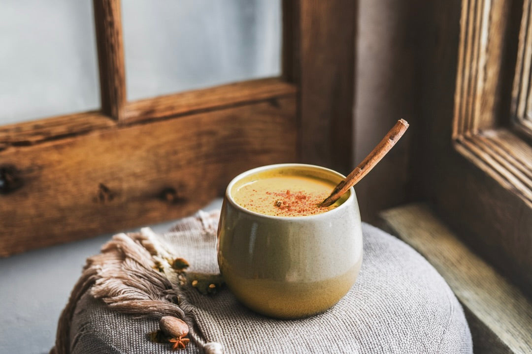 Golden Turmeric EVOO Latte