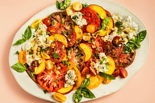 Heirloom Tomato, Peach and Burrata Salad