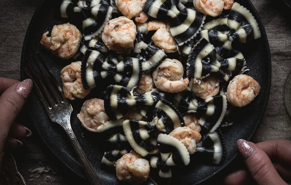 Zebra Seafood Pasta Recipe