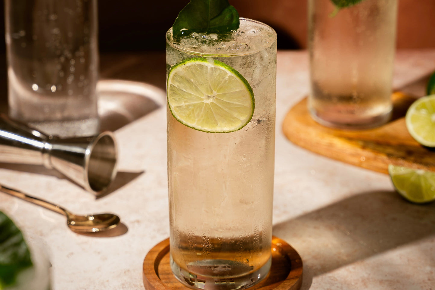 Key Lime Ginger Sparkler