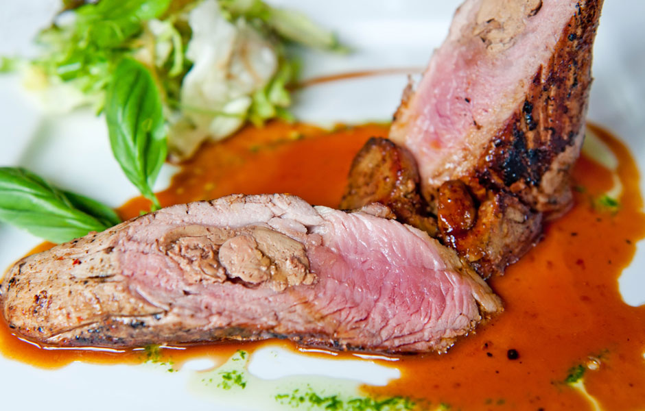 Brined Pork Tenderloin With Blackberry Ginger Balsamic