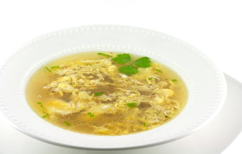 Asian Chicken & Egg Drop Soup