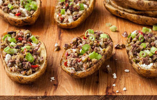 Greek Style Potato Skins