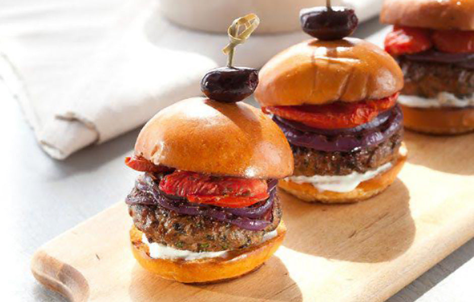 Mediterranean Lamb Sliders