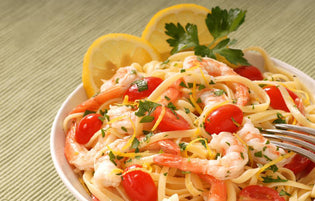  Lemon & Shrimp Spaghetti