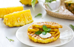  Lemongrass Mint Grilled Pineapple