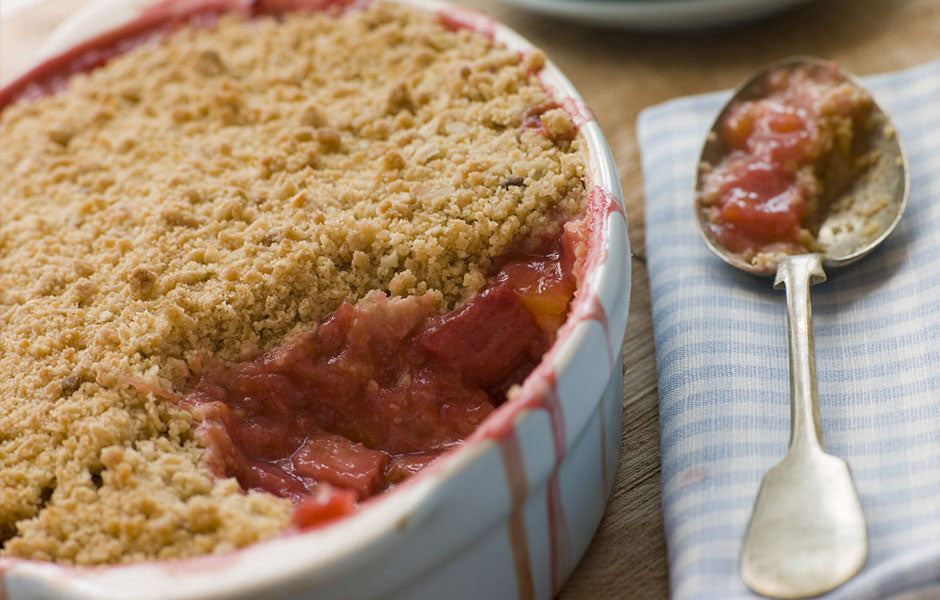 Rhubarb Crumble
