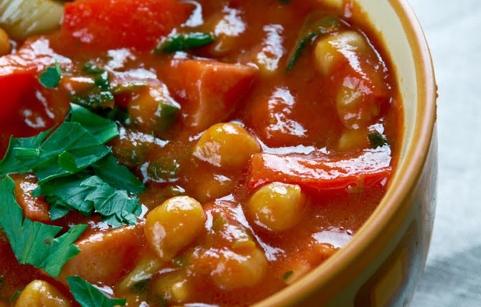 Olive & Chickpea Stew