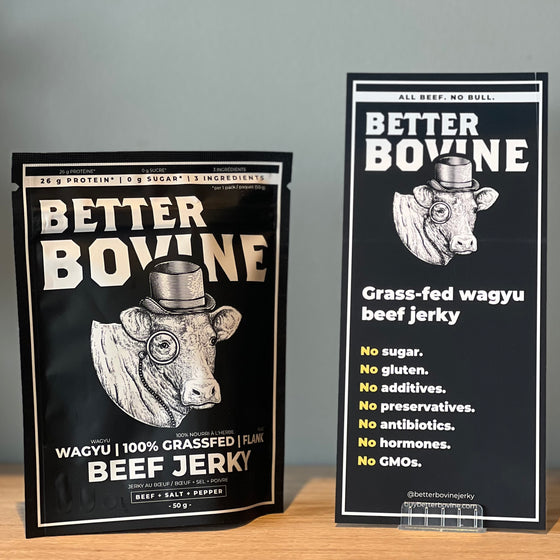 100% Grassfed Wagyu Beef Jerky