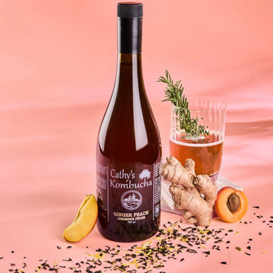 Micro Batch Raw Kombucha (750ml)