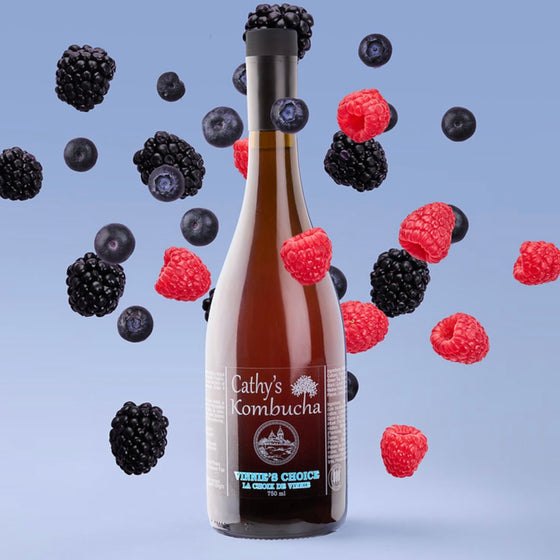 Micro Batch Raw Kombucha (750ml)