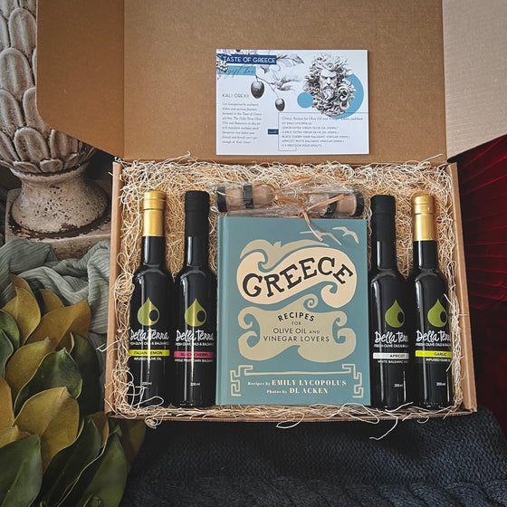 "Taste of Greece" Wax-Sealed Gift Box