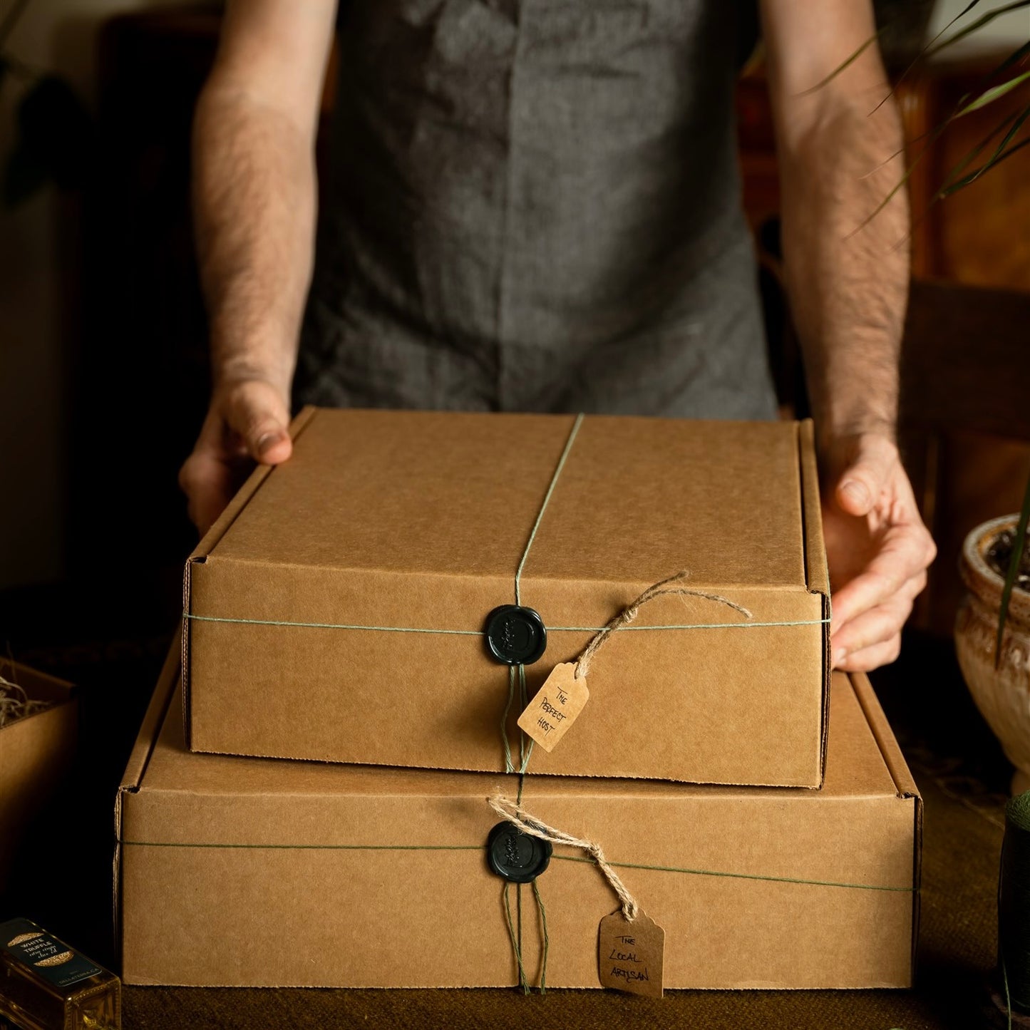 "Gourmet Griller" Wax-Sealed Gift Box