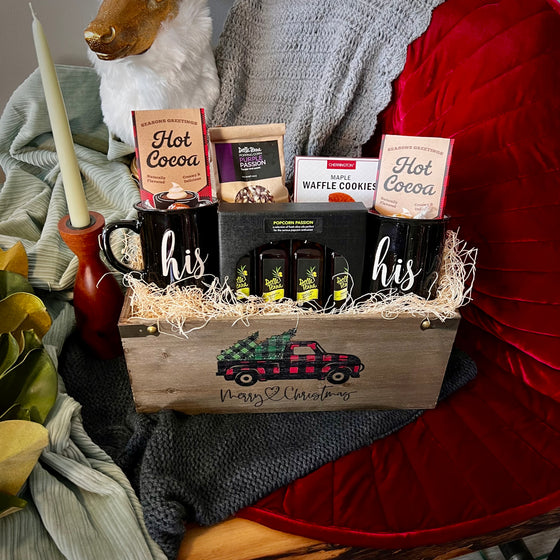 "Cozy Movie Night for 2" Gift Crate