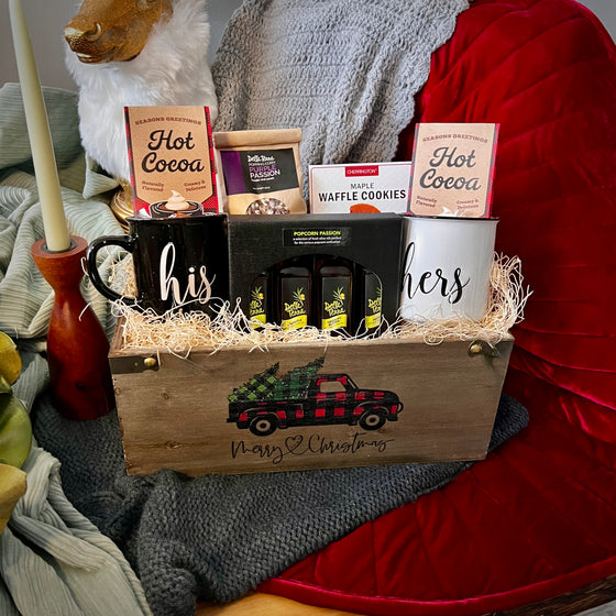 "Cozy Movie Night for 2" Gift Crate