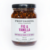 Jar of Provisions Fig & Vanilla Jam on a white background