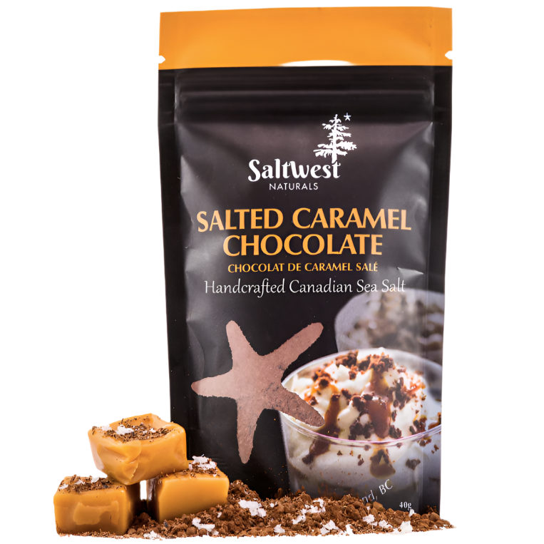 Saltwest Naturals Salted Caramel Chocolate Sea Salt