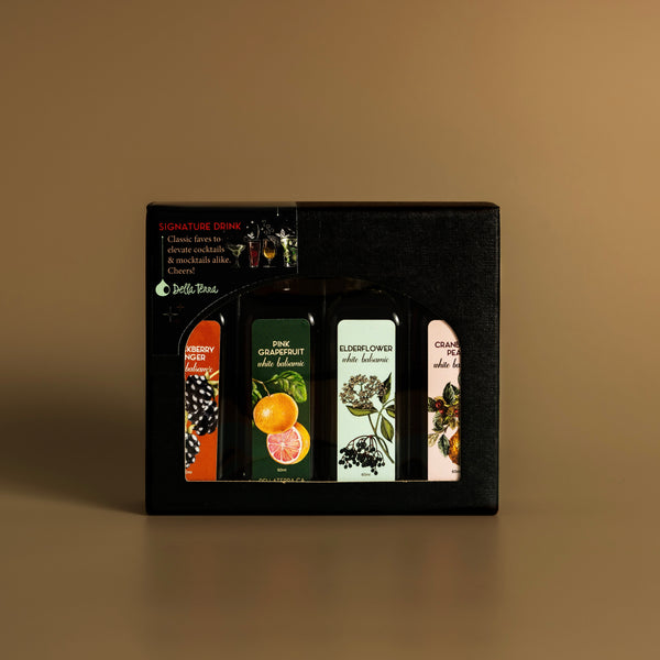 Signature Drink Flight - Balsamic 4 Pack – DellaTerra