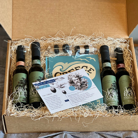 "Taste of Greece" Wax-Sealed Gift Box