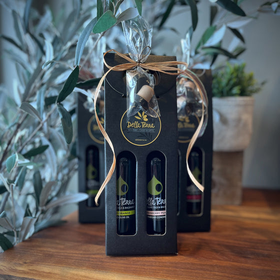 Gourmet Gift Olive Oil and Balsamic Vinegar