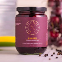  Black Pepper Whisky Cherries
