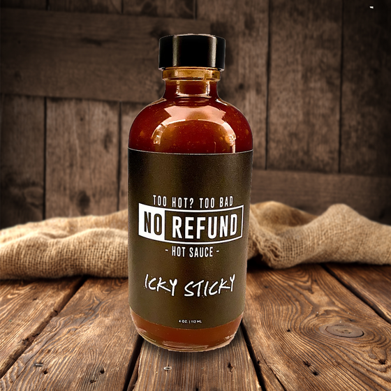 'No Refund' All Natural Hot Sauce