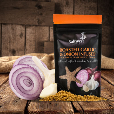 Della Terra Saltwest Roasted Garlic and Onion Salt